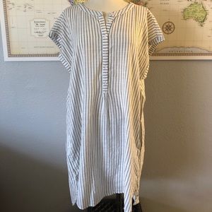 WHITE Striped H&M Dress